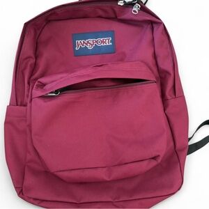 JanSport Burgundy Backpack